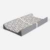 Bacati - Woodlands Gray/Beige Gray Triangles Neutral Cotton C.P.C - 2 of 4