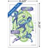 Trends International Rick and Morty - Portal Vaporick Framed Wall Poster Prints - 3 of 4