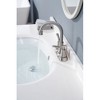 Brushed Nickel 2-Handle Bathroom Faucet with Pop-up Drain, Supply Hoses, 360� High Arc Swivel Spout, Centerset for Vanity Sink - 2 of 4