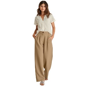 VENUS Womens Short Sleeve Blouse - 1 of 4
