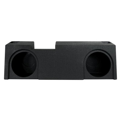 QPower Dual 12" Ported Subwoofer Box For 2019-2022 Chevy/GMC Crew & Double Cab - Underseat Upfire Design