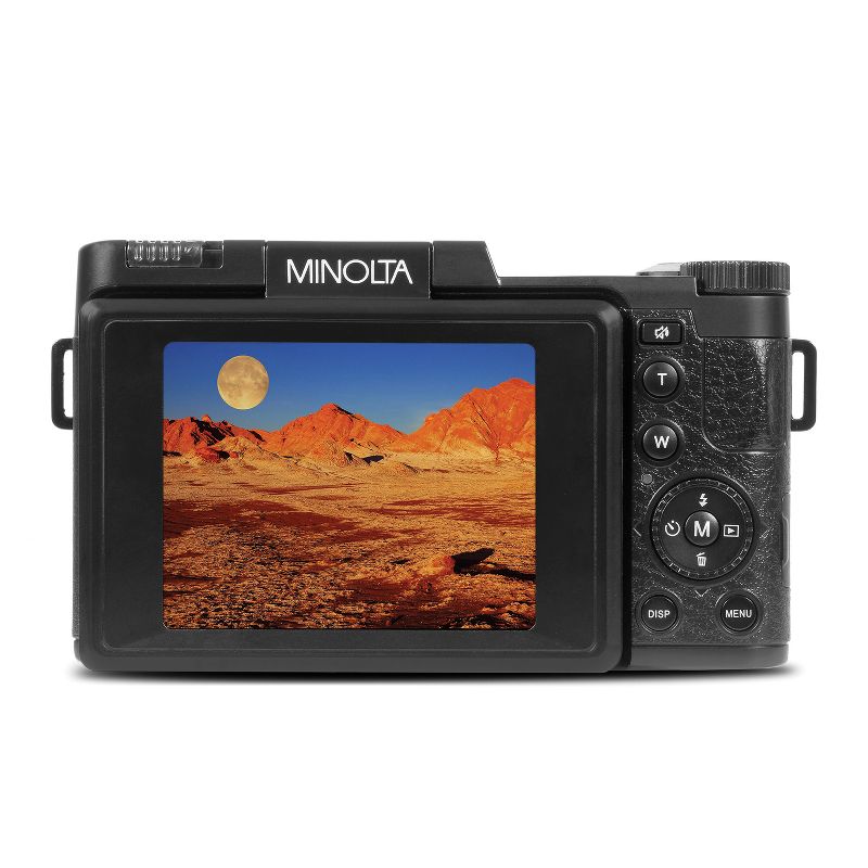 Minolta® MND30 4x Digital Zoom 30 MP/2.7K Quad HD Digital Camera, 3 of 11