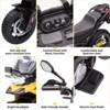Electric Motorcycle for Kids, Licensed BMW 12V Ride On Toys Motorcycle, Battery Powered Kids Motorbike w/Training Wheels - 2 of 4