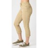 Women's So Casual Khaki Capris - Judy Blue - 2 of 4