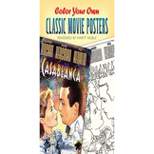 Color Your Own Classic Movie Posters - (Dover Art Masterpieces to Color) by  Marty Noble (Paperback)