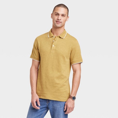 Target mens 2025 polo shirts