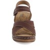 Andrea Women's Criss Cross Wedge Sandals with Comfortech Sole 83052 - 4 of 4