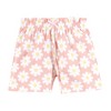 Hudson Baby Infant Girls Shorts Bottoms 4-Pack, White Coral Daisy - 4 of 4