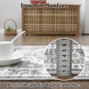 TROPOW Area Rug Non-Slip Vintage Low Pile Rugs Washable Rug Indoor Floor Cover Print Distressed Carpet Non-Shedding Oriental Area Rug for Bedroom - 4 of 4