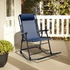 Tangkula 2PCS Patio Folding Rocking Chair Outdoor Portable Lounge Rocker - 4 of 4