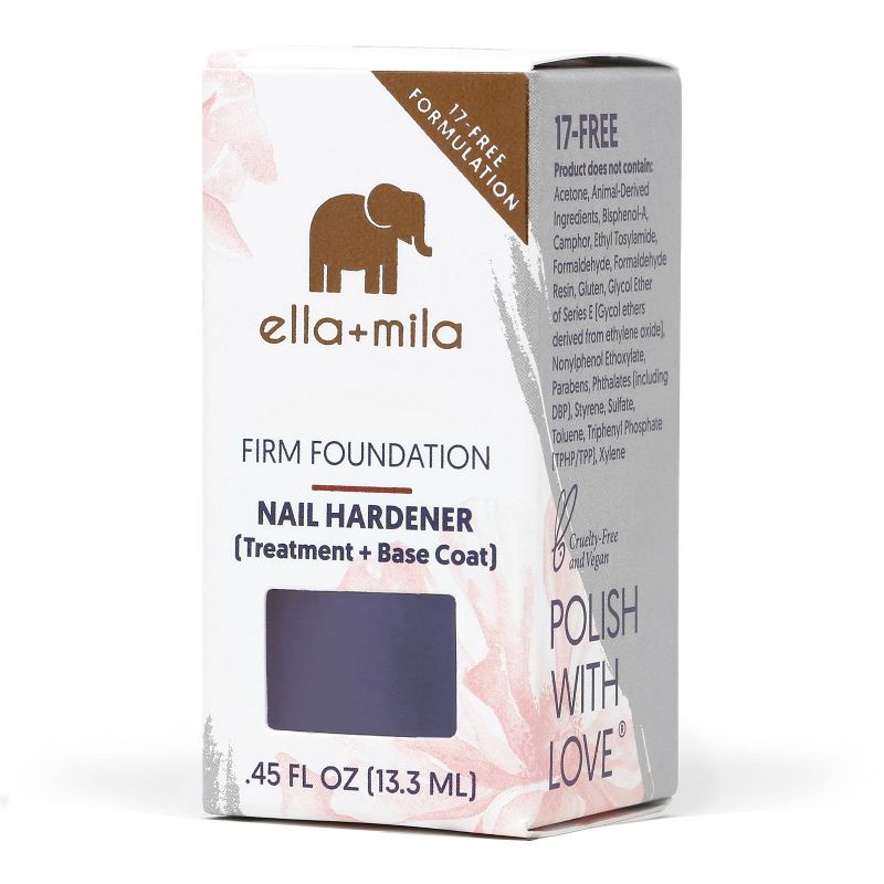 ella+mila Nail Care Nail Hardener - Firm Foundation - 0.45 fl oz, 3 of 5