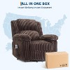 Power Lift Recliner Chair,Heat and Massage,Electric Lift Plush Recliner with Soft Padded Seat - 3 of 4