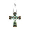 Chloe Lighting Alena Victorian Tiffany-Style Stained Glass Window Panel 20" Tall - 2 of 3