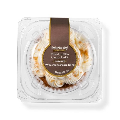 Carrot Cake Cream Cheese Filled Jumbo Cupcake - 6oz - Favorite Day™