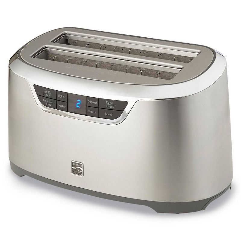Kenmore Elite 4-Slice Auto-Lift Long Slot Toaster - Stainless Steel, 5 of 9