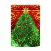 Evergreen Classic Christmas Tree Lustre Garden Flag 12 x 18 Inches Indoor Outdoor Decor - 2 of 4