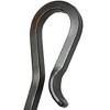 Minuteman International Shepherd's Hook Single Hoe Fireplace Tool, Graphite (WR-21H) - 4 of 4