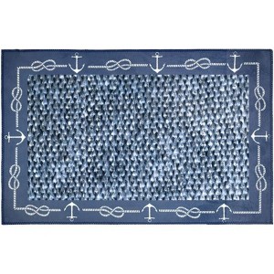 Homefires Nautica Indoor Rug – Nautical-Themed, Soft, Durable, and Easy-to-Clean Accent Rug for Living Rooms, Bedrooms & Entryways - 1 of 3