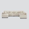 Modular Sectional Sofa, Oversized U Shaped Couch, Convertible Sleeper Sofa, 6 Seat Sofa with Chaise - Morden Fort - 2 of 4