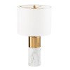 Milvy Table Lamp - White - SEI - 3 of 4