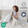 Nestl 9 Piece Reversible Comforter Set, Bed in a Bag, All in one Bed Set with Down Alternative Pillows - 3 of 4