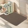 REGALWOVEN Large Diatomaceous Stone Dish Drying Quick Dry Coffee Mat for Kitchen Counter Dishes Cups and Utensils - 4 of 4