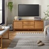 Wood & Cane Transitional Media Console - Hearth & Hand™ with Magnolia - 2 of 4