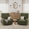 360° Swivel Glider Recliner Chair - Power Rocking Recliner for Nursery/Living Room/Office, Ergonomic Support - 3 of 4