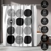 Abstract Shower Curtain - Pattern Circles Lisa Nohren - 4 of 4