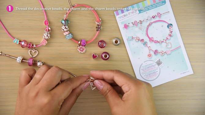 make it real Halo Charms Think Pink Kit, 2 of 13, play video