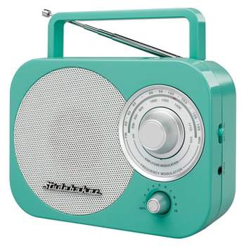 Portable AM/FM Bluetooth Radio Tonal Brown - Hearth & Hand™ with Magnolia