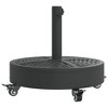 vidaXL Parasol Base Black PE (Polyethylene) Standard Parasol Base Size - 2 of 2