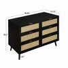 Bella Depot 46.66'W Dresser with 6 Drawers - 4 of 4