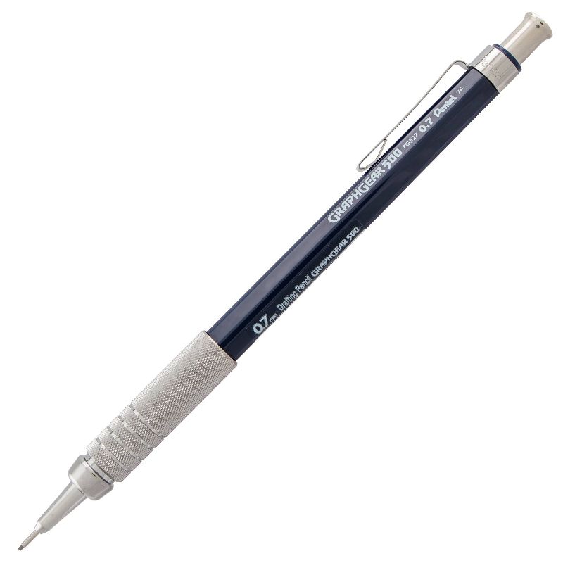 Auto Drafting Pencil 0.7mm with Lead + Eraser Blue Barrel - Pentel, 5 of 8