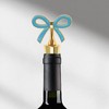 Unique Bargains Bottle Stoppers Thin Bow Style Zinc Alloy Aluminum Alloy TPR 3.82"x1.81"x0.79" 1 Pc - 2 of 3