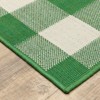 Oriental Weavers Meridian 2598G Green/ Ivory Indoor/Outdoor Area Rug - 3'7" x 5'6" - 2 of 4