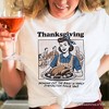 Thanksgiving Family Dysfunction Retro T-Shirt, Funny Holiday Humor Tee for Sarcastic Families| OrnamentallyYou - 4 of 4