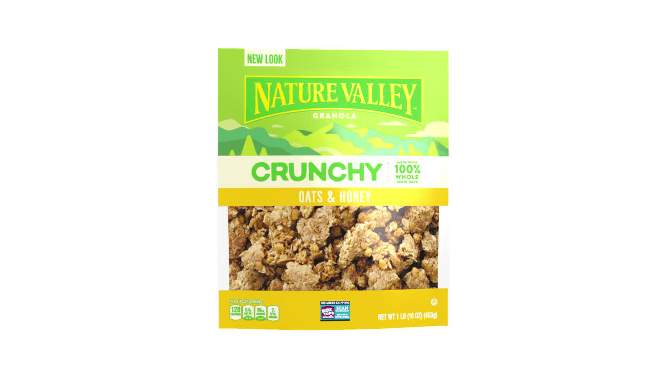 Nature Valley Oats &#39;N Honey Granola Crunch - 16oz, 2 of 14, play video