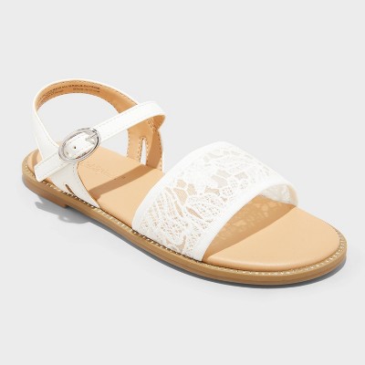 Kids' Teresa Lace Ankle Strap Sandals - Cat & Jack™