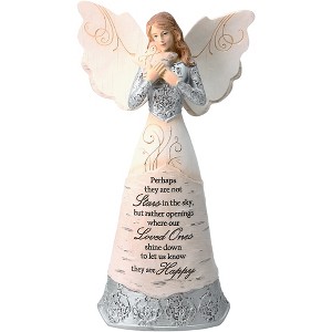 Pavilion Gift Company - Stars in the Sky - 9" Angel Holding Star - Decorative Objects - 1 of 4