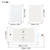 Unique Bargains PVC Transparent Durable Minimalist Binder - 2 of 4