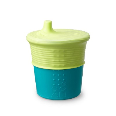 GoSili - 16oz Straw Cup Lime/Sea