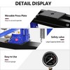 Hydraulic Shop Press, 12Ton Heavy-Duty Adjustable H-Frame Garage Press with Stamping Plates for Automotive Repair - 3 of 4