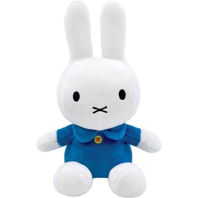 Color your World with Miffy Miffy with Blue Sewn-In Dress 8" Inch Collectible Stuffed Animal Plush Toy