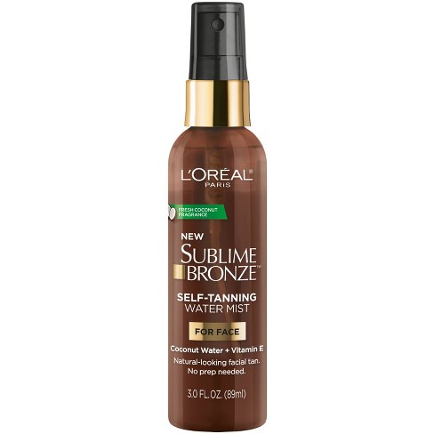 L'Oreal Paris Sublime Bronze Self-Tanning Facial Water Mist with Vitamin E - 3 fl oz - image 1 of 4