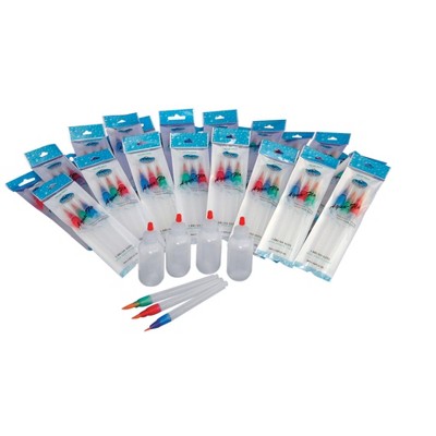 Royal & Langnickel Aqua-Flo Watercolor Brush Assortment, Assorted Sizes, Pack of 40