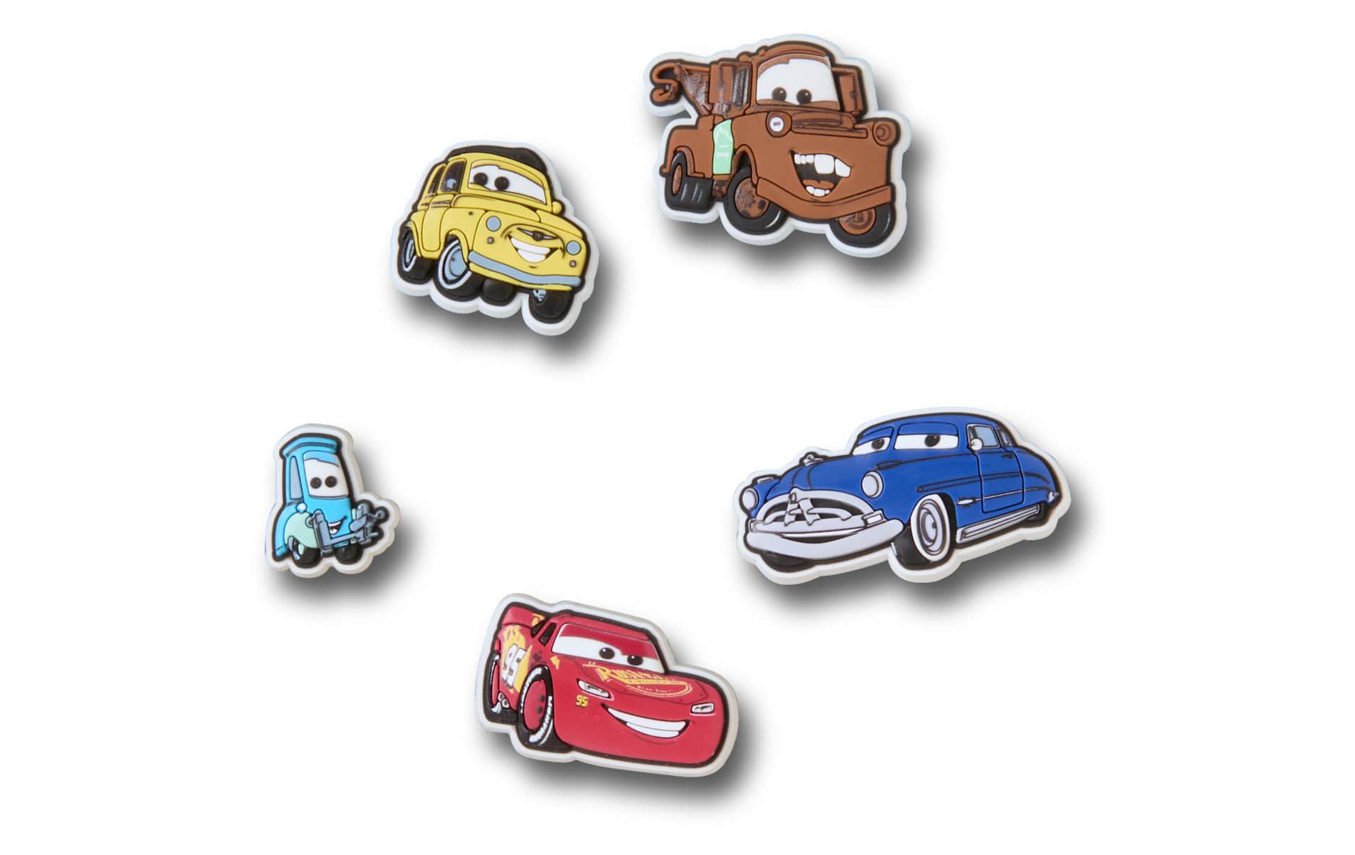 Crocs Jibbitz Pixar Disney Cars Shoe Charms 5-Pack