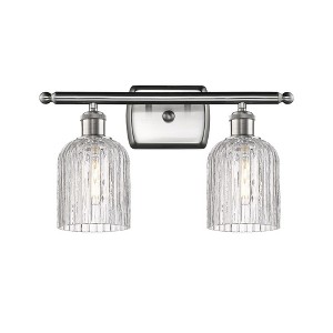 Bridal Veil - 2 Light Bath Vanity In Art Deco Style-10 Inches Tall and 15 Inches Wide - 1 of 1