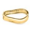 Ross-Simons 14kt Yellow Gold-Plated Wavy Bangle Bracelet Size 7.5 - 3 of 4
