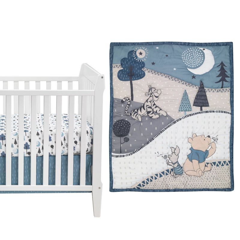 Lambs &#38; Ivy Disney Baby Nursery Crib Bedding Set - Forever Pooh 3pc, 1 of 9